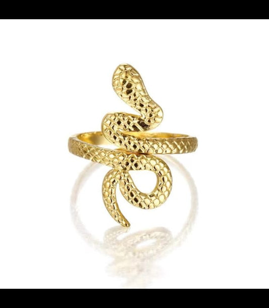 Anillo mujer serpiente