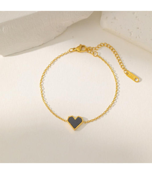 Pulsera mujer corazón