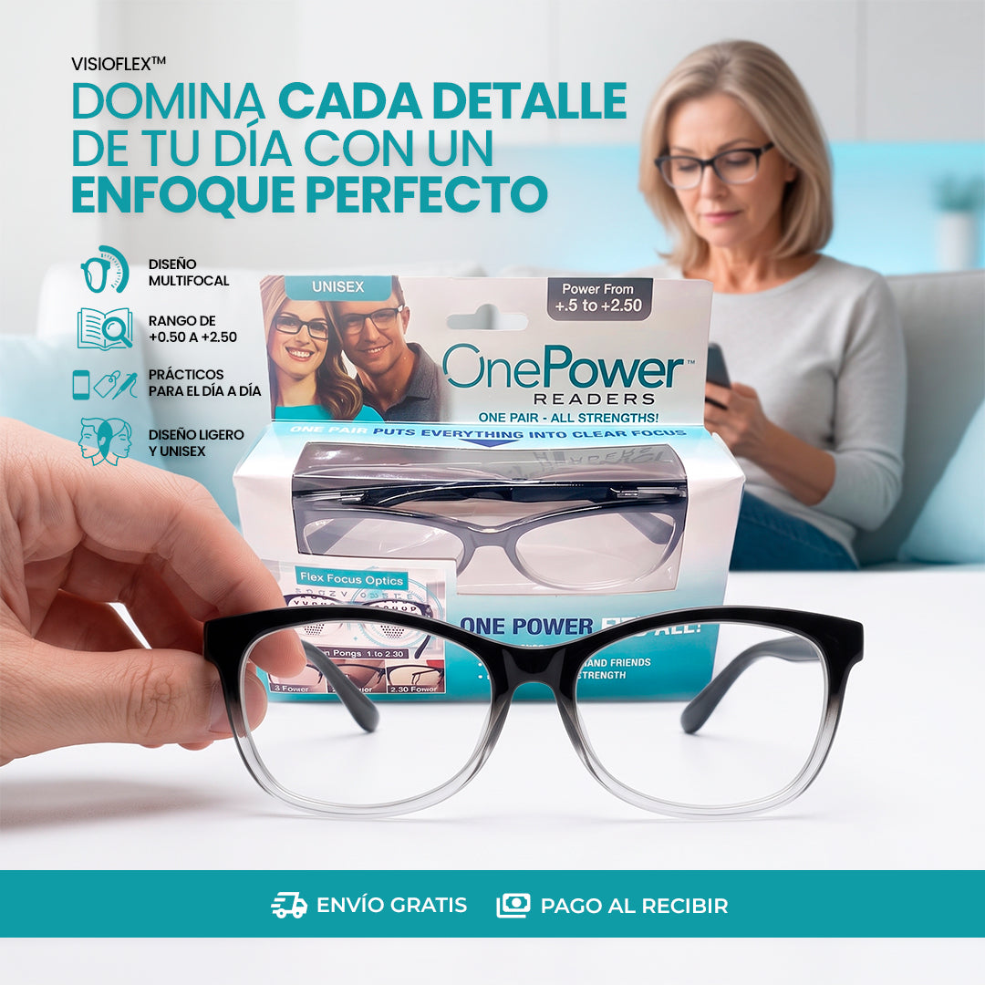 VisioFlex™️: El diseño multifocal pensado para acompañarte en tu día a día