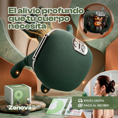Zenova™ - El secreto para soltar los nudos del cuello y ganarle al estrés diario sin salir de casa