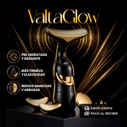 ¡Despierta el brillo natural de tu piel y olvídate de las líneas de expresión sin salir de casa con ValtaGlow!