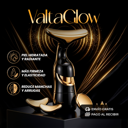 ¡Despierta el brillo natural de tu piel y olvídate de las líneas de expresión sin salir de casa con ValtaGlow!