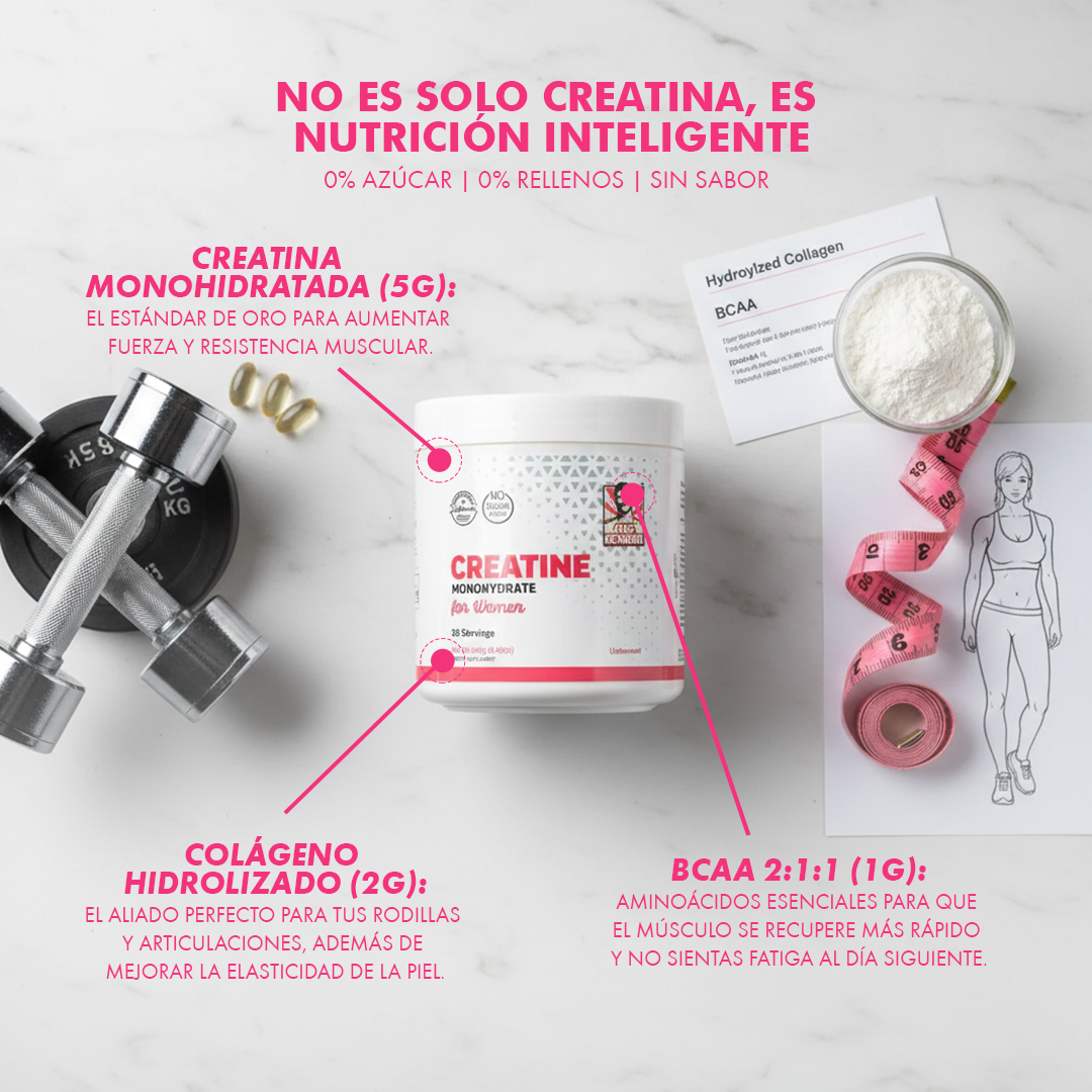 FemVital Creatina™: La fuerza que tu cuerpo necesita en cada etapa de la vida