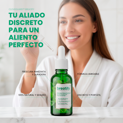 CloveGuard™️ Breatify: Tu Aliado Discreto para un Aliento Perfecto