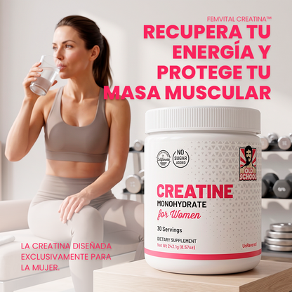 FemVital Creatina™: La fuerza que tu cuerpo necesita en cada etapa de la vida