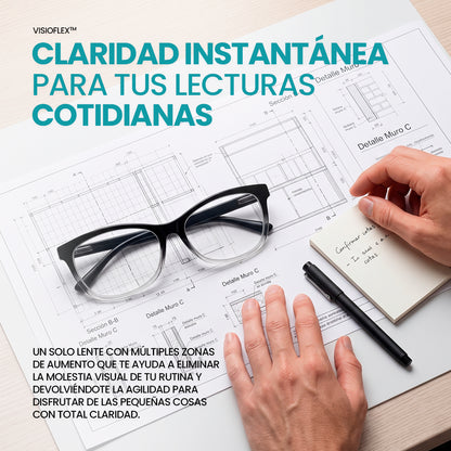 VisioFlex™️: El diseño multifocal pensado para acompañarte en tu día a día